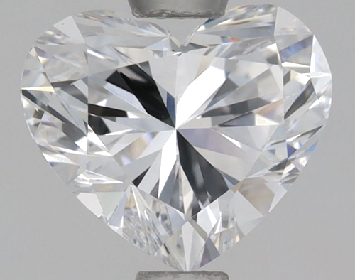 0.9 carat D-VVS2 Natūralus Heart Deimantas (1)