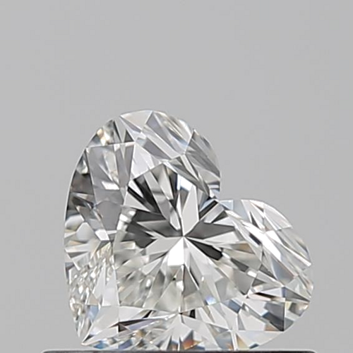0.51 carat H-VS1 Natūralus Heart Deimantas (1)