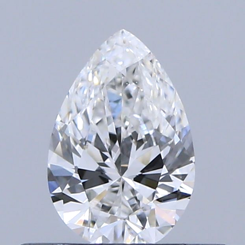 0.3 carat E-VVS1 Natūralus Pear Deimantas (1)