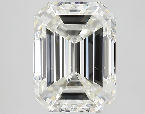 5.02 carat H-SI1 Natūralus Emerald Deimantas (1)