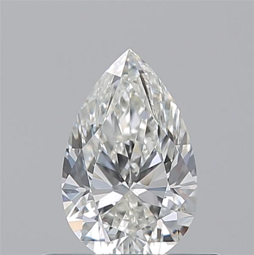 0.54 carat H-VS1 Natūralus Pear Deimantas (1)