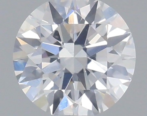 0.51 carat D-VVS2 Very Good cut Natūralus Round Deimantas (1)