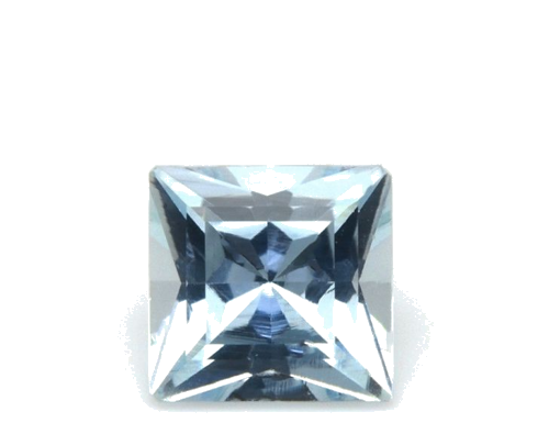0.7 carat BLUE Princess Aquamarine (1)