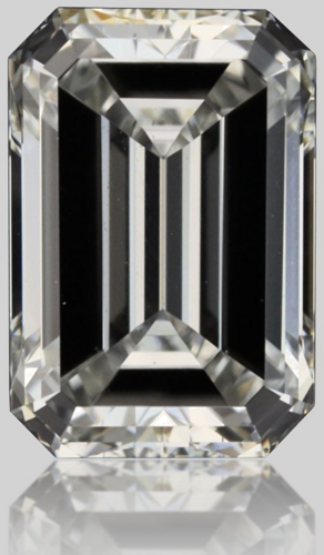 0.38 carat F-VVS1 Natūralus Emerald Deimantas (1)