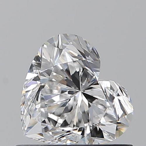 0.7 carat D-VS1 Natūralus Heart Deimantas (1)