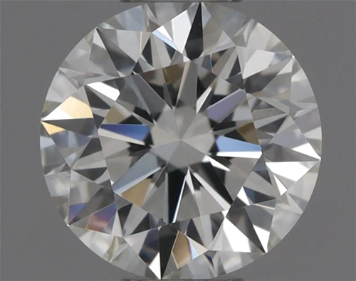 0.37 carat I-VVS1 Excellent cut Natūralus Round Deimantas (1)