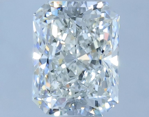 0.5 carat H-VVS1 Natūralus Radiant Deimantas (1)