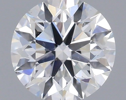0.51 carat E-SI2 Excellent cut Natūralus Round Deimantas (1)