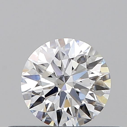 0.37 carat F-SI1 Excellent cut Natūralus Round Deimantas (1)