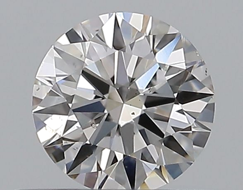 0.41 carat G-SI1 Excellent cut Natūralus Round Deimantas (1)