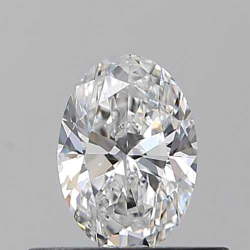 0.4 carat E-VVS1 Natūralus Oval Deimantas (1)