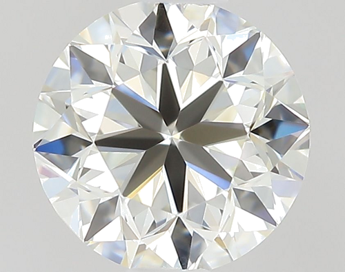 0.5 carat K-VVS2 Very Good cut Natūralus Round Deimantas (1)
