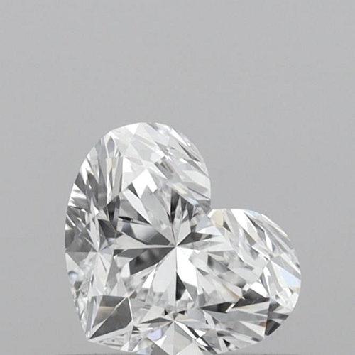 0.5 carat D-VS1 Natūralus Heart Deimantas (1)