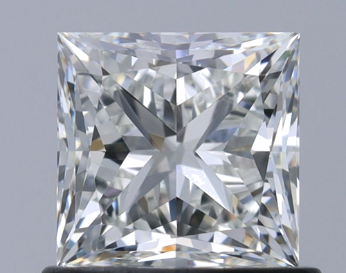 0.9 carat I-VS1 Natūralus Princess Deimantas (1)