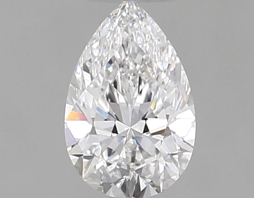 0.27 carat E-VVS1 Natūralus Pear Deimantas (1)