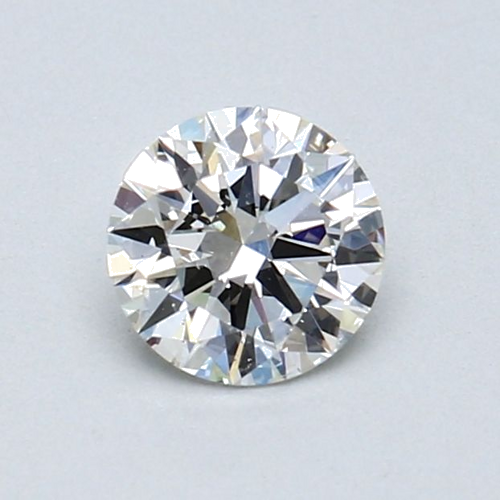 0.57 carat J-SI1 Excellent cut Natūralus Round Deimantas (1)
