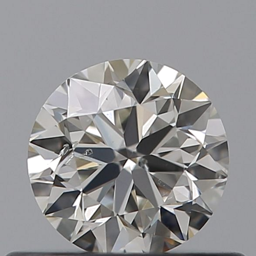 0.4 carat I-SI2 Very Good cut Natūralus Round Deimantas (1)