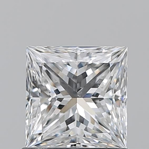 1.01 carat E-SI1 Natūralus Princess Deimantas (1)