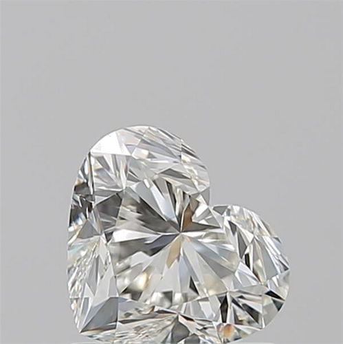 1.01 carat J-VVS1 Natūralus Heart Deimantas (1)