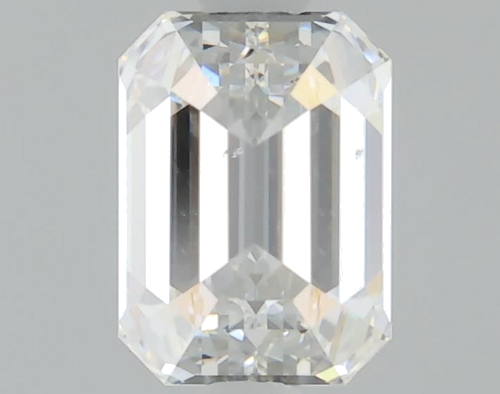 0.41 carat F-SI1 Natūralus Emerald Deimantas (1)