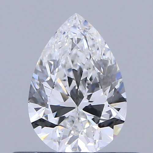 0.4 carat D-IF Natūralus Pear Deimantas (1)