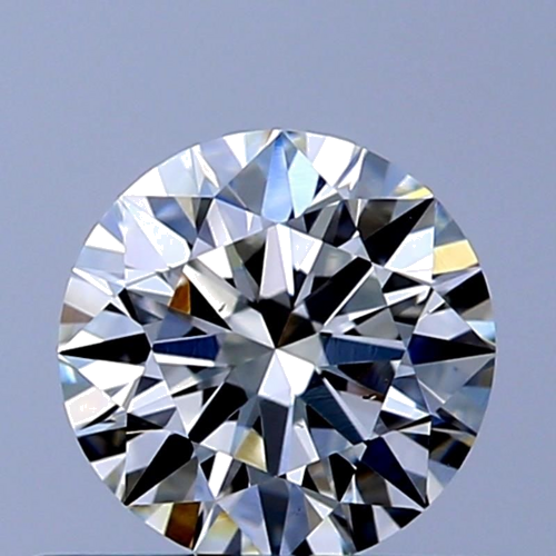 0.51 carat H-VS1 Excellent cut Natūralus Round Deimantas (1)