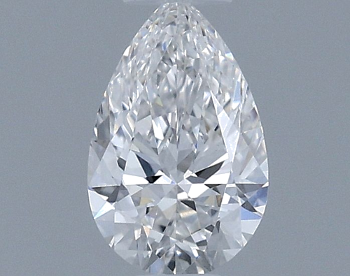 0.3 carat E-VS1 Natūralus Pear Deimantas (1)