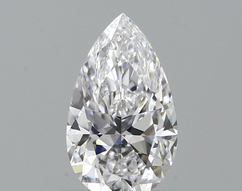 0.3 carat D-VVS1 Natūralus Pear Deimantas (1)