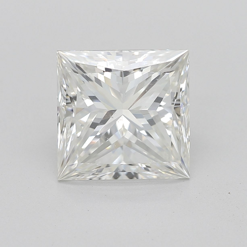 2.14 carat I-SI1 Natūralus Princess Deimantas (1)