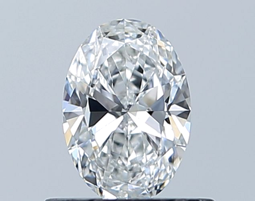 0.5 carat E-VVS1 Natūralus Oval Deimantas (1)