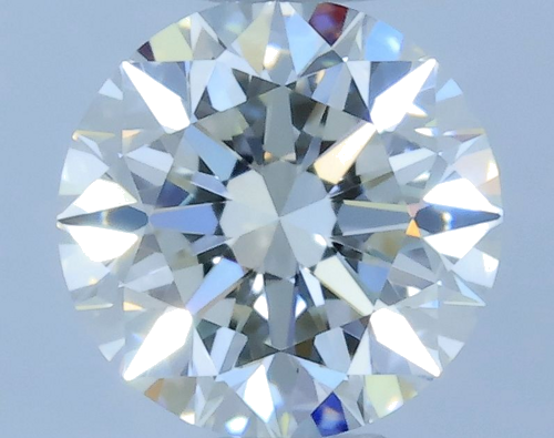 0.5 carat I-VVS2 Very Good cut Natūralus Round Deimantas (1)