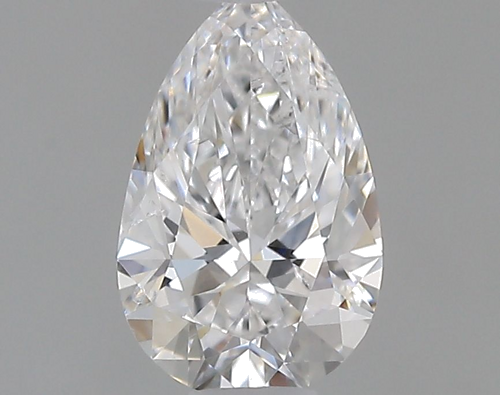 0.51 carat D-SI2 Natūralus Pear Deimantas (1)