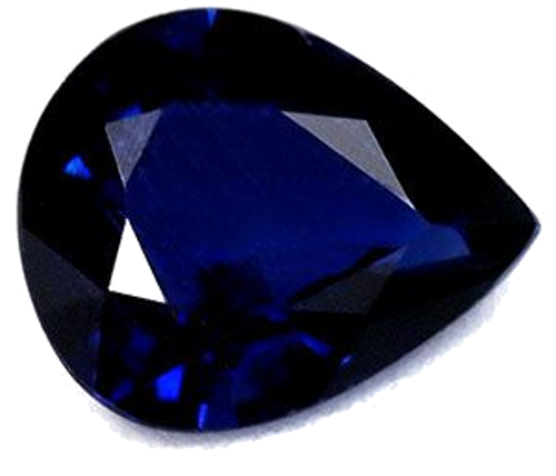 0.61 carat BLUE Pear Safyras (1)