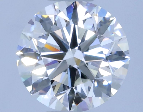 0.5 carat F-VVS2 Excellent cut Natūralus Round Deimantas (1)