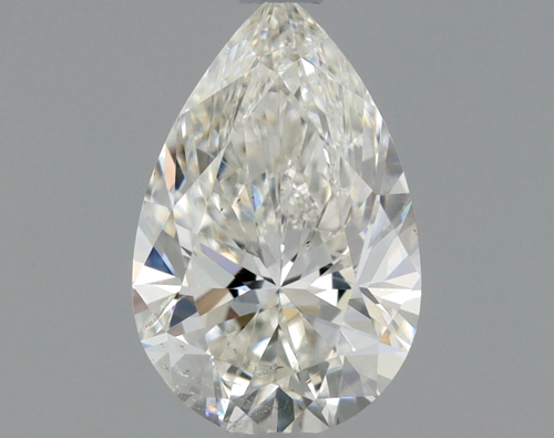 0.5 carat H-SI2 Natūralus Pear Deimantas (1)