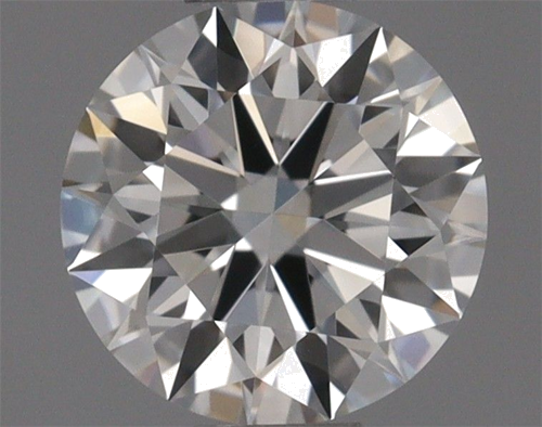 0.42 carat H-VVS1 Excellent cut Natūralus Round Deimantas (1)