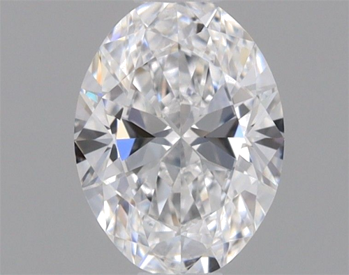 0.36 carat D-VVS2 Natūralus Oval Deimantas (1)