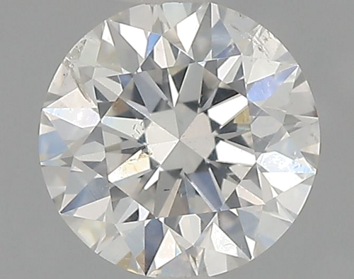 0.57 carat H-SI2 GD cut Natūralus Round Deimantas (1)