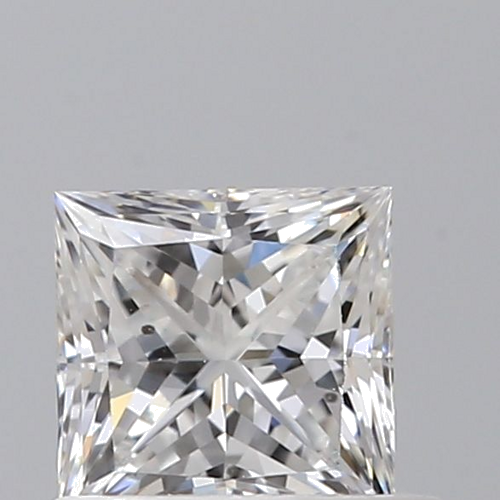 0.6 carat D-SI1 Natūralus Princess Deimantas (1)