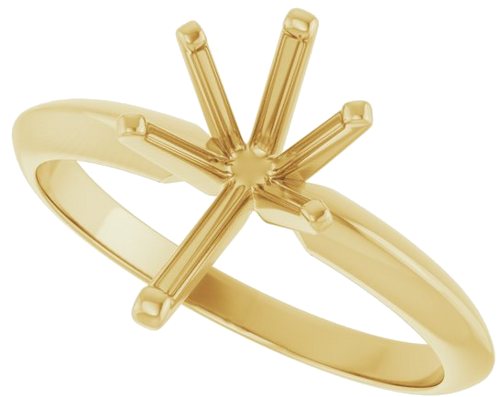 Sužadėtuvių Žiedas „Lightweight Solitaire“ 14k yellow gold Pear 10.5mm x 6.5mm (5)