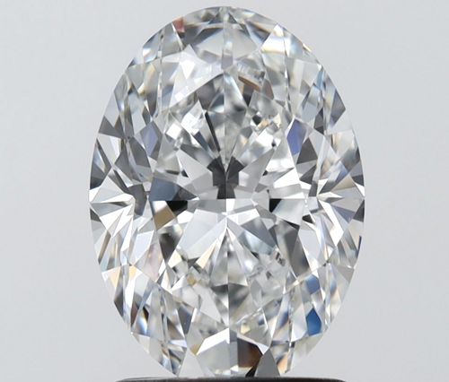1.71 carat F-SI1 Natūralus Oval Deimantas (1)