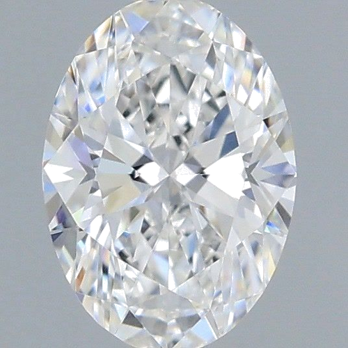 0.4 carat F-VVS1 Natūralus Oval Deimantas (1)
