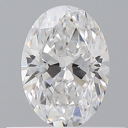 0.5 carat D-VS2 Natūralus Oval Deimantas (1)
