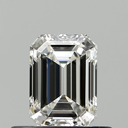 0.51 carat F-VVS2 Natūralus Emerald Deimantas (1)