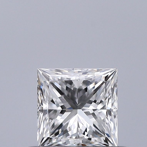 0.41 carat E-VVS1 Natūralus Princess Deimantas (1)