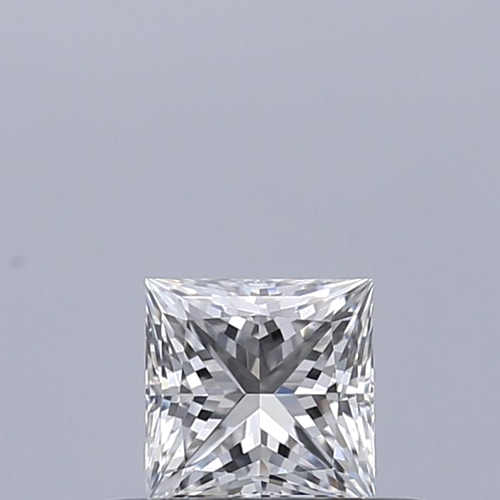 0.3 carat E-VVS2 Natūralus Princess Deimantas (1)