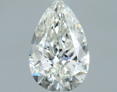 0.5 carat H-VVS2 Natūralus Pear Deimantas (1)