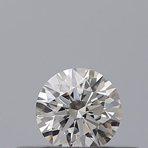0.19 carat F-VVS2 Excellent cut Natūralus Round Deimantas (1)
