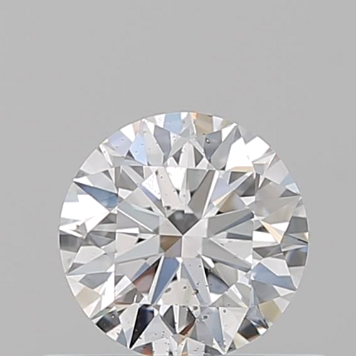 0.5 carat F-SI2 Excellent cut Natūralus Round Deimantas (1)