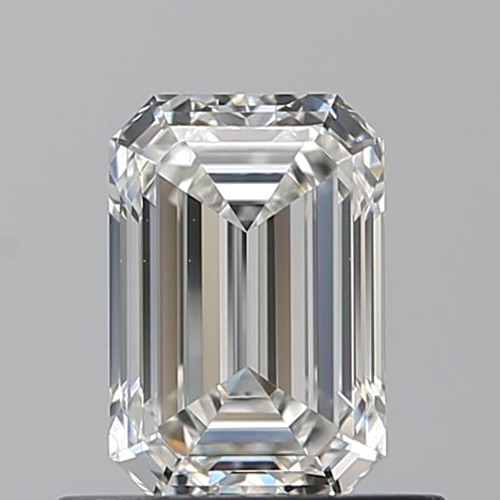 0.7 carat G-VVS2 Natūralus Emerald Deimantas (1)